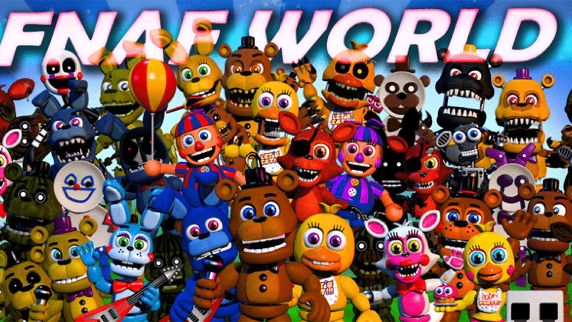 Fnaf world где