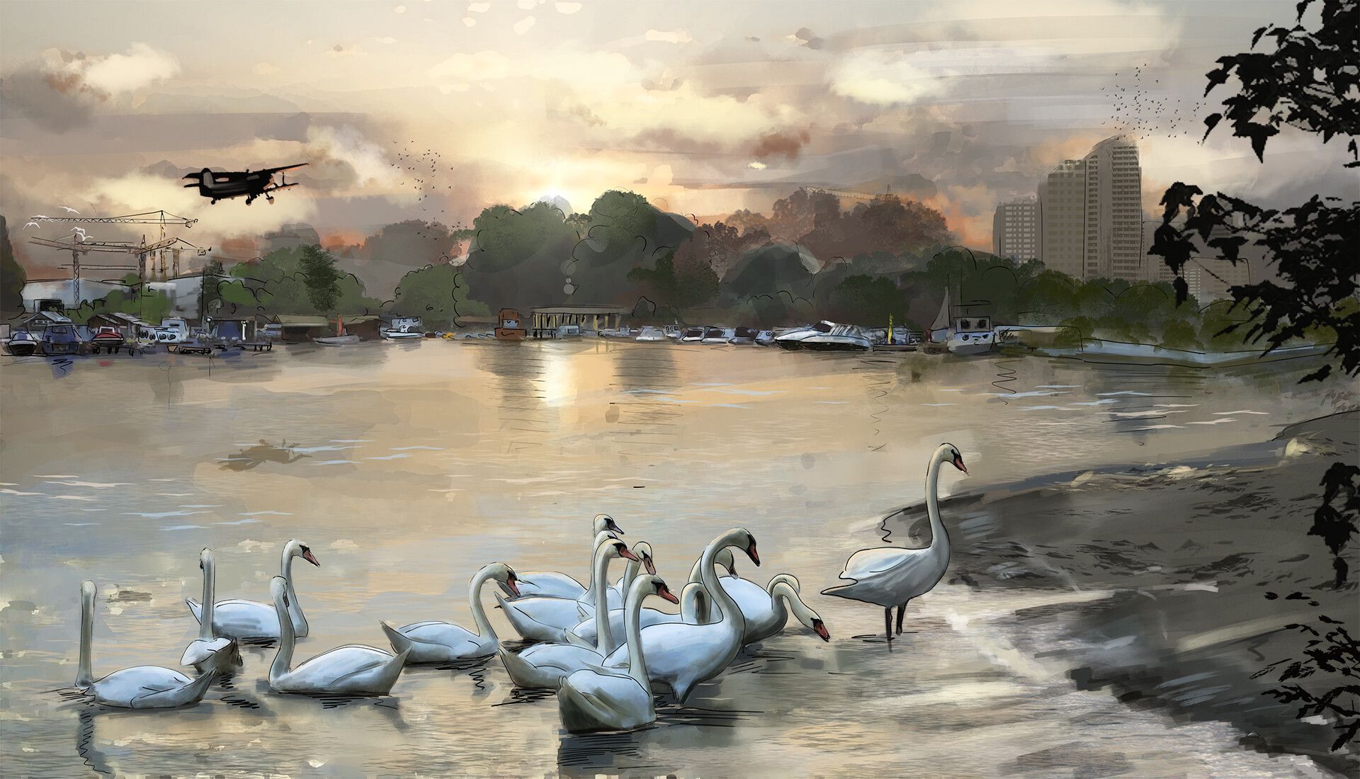 1920x1100 Novi Sad Wallpaper