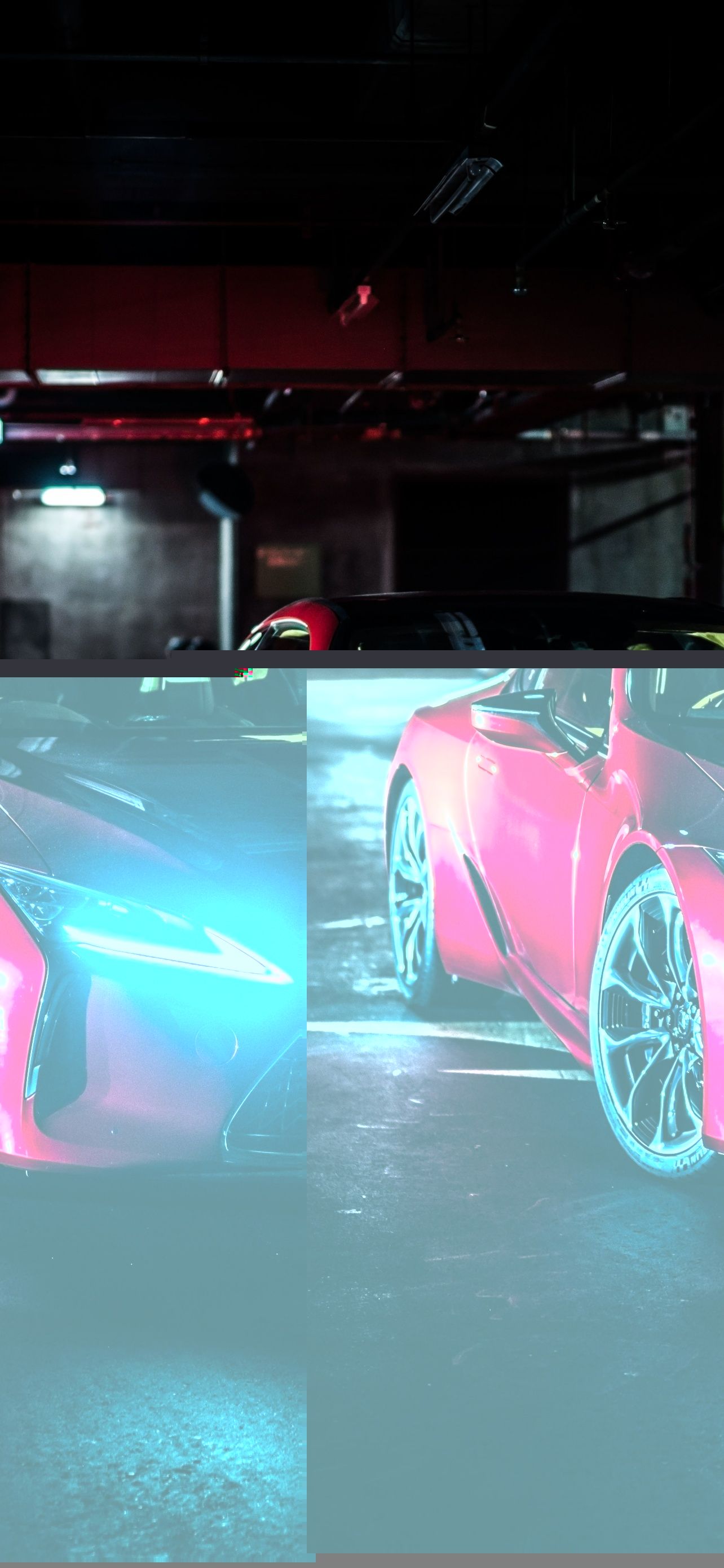 1284x2778 Lexus LC 500 Wallpaper 4K, Dark, Red cars, 5K, 8K