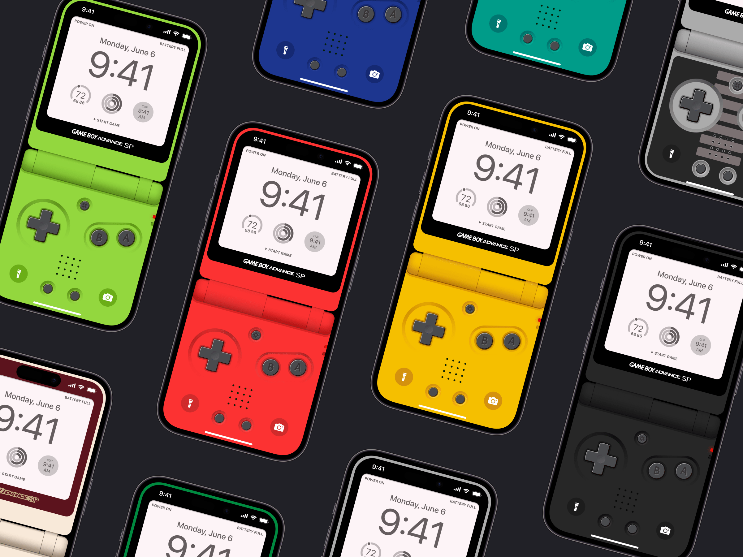 Gameboy Z Flip 3/4 Wallpapers and Cover Screen PLEASE READ 