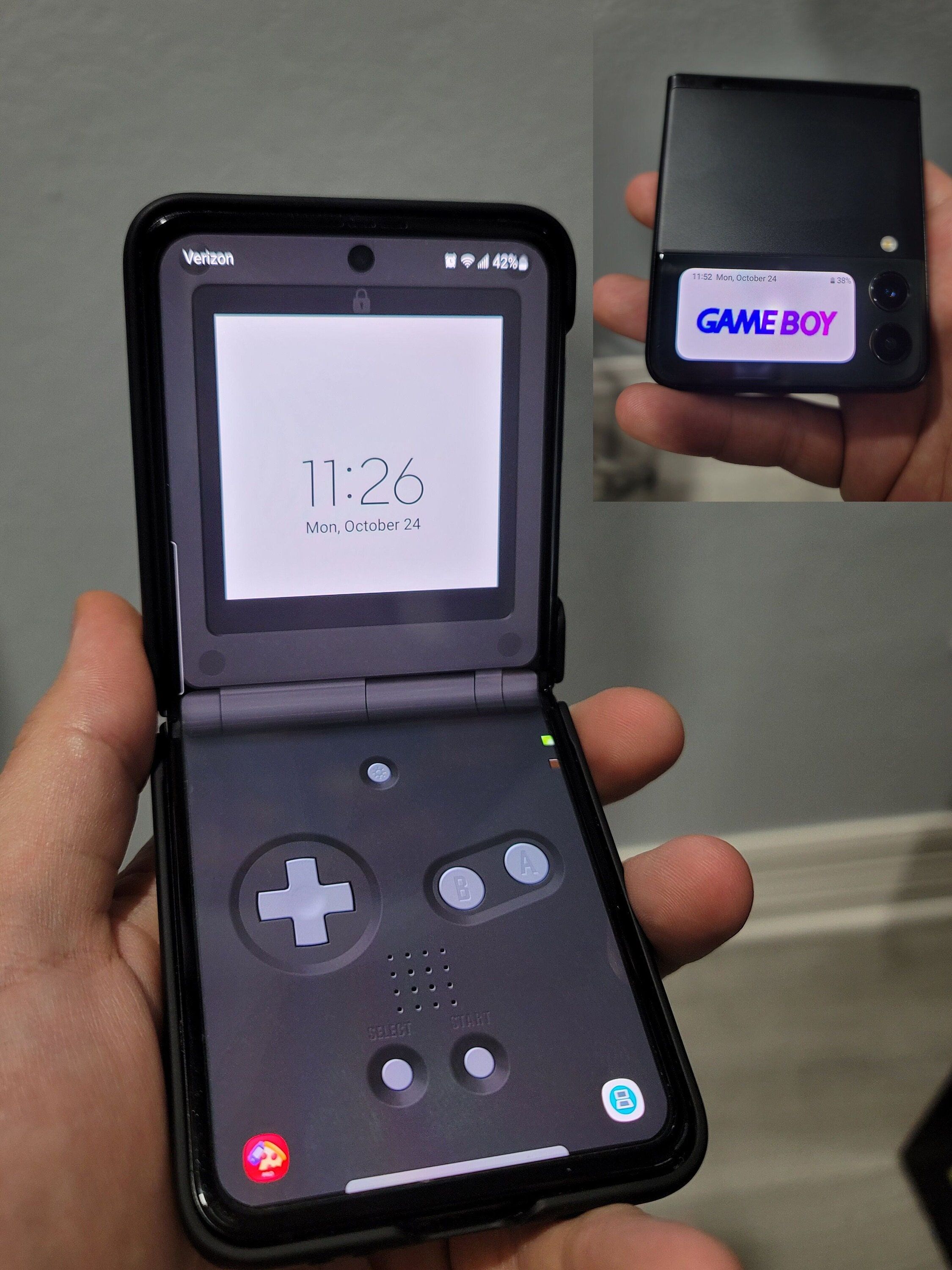 2250x3000 Gameboy Z Flip 3 4 Wallpaper And Cover Screen PLEASE READ