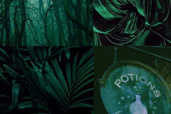 Featured image of post Dark Wallpaper Aesthetic Green : Wallpaper, background, collage, aesthetic, music, color, green, dark green, slytherin, poison.