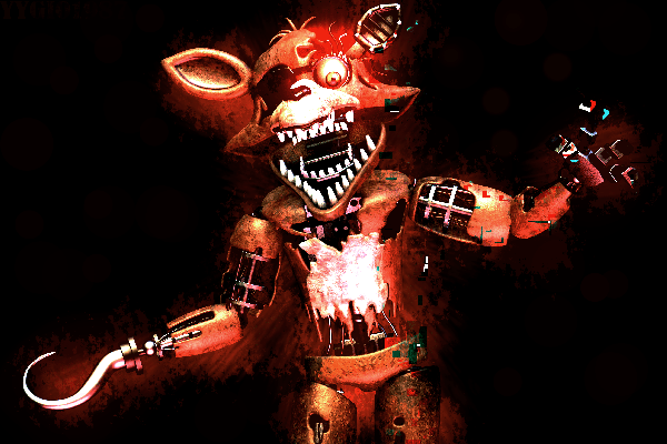 Withered Foxy Wallpaper