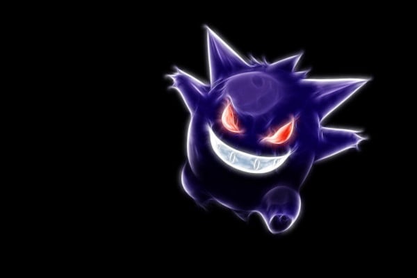 Mega Gengar Wallpapers Top Free Mega Gengar Backgrounds Wallpaperaccess