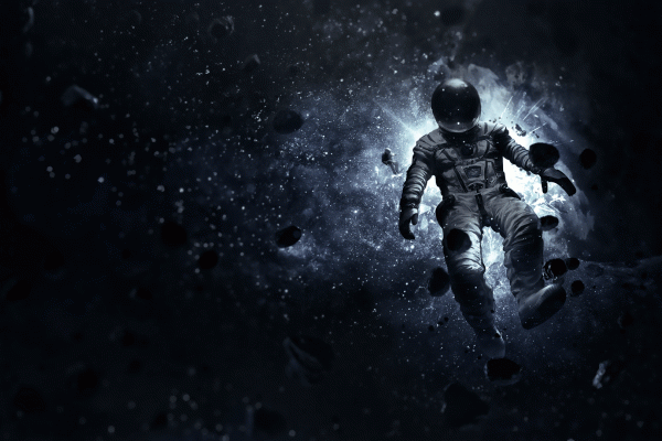 astronaut on fire 1920x1080