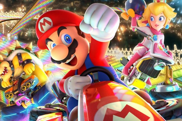 Mario Kart Wallpapers Top Free Mario Kart Backgrounds Wallpaperaccess