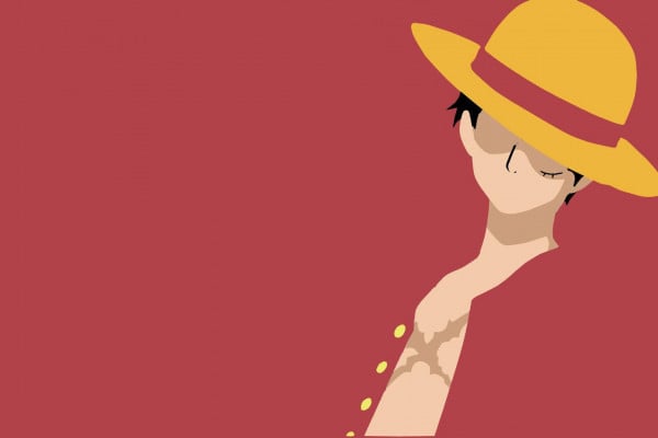 Luffy One Piece Minimalist Wallpapers Top Free Luffy One Piece Minimalist Backgrounds Wallpaperaccess