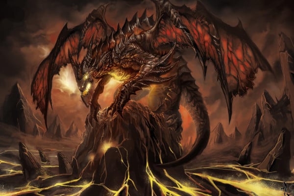 Demon Dragon Wallpaper