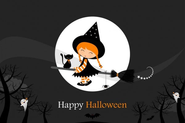 Cute Happy Halloween Desktop