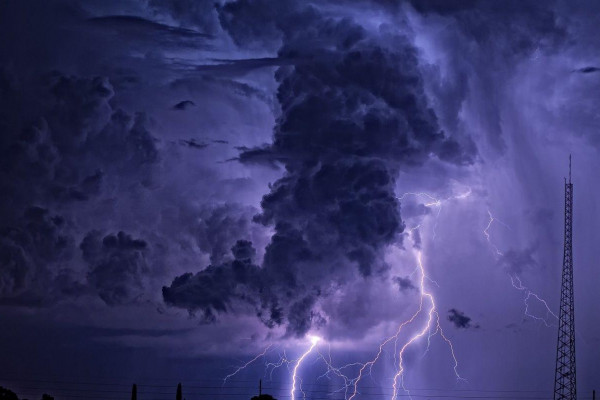 Purple Lightning Wallpapers - Top Free Purple Lightning Backgrounds ...