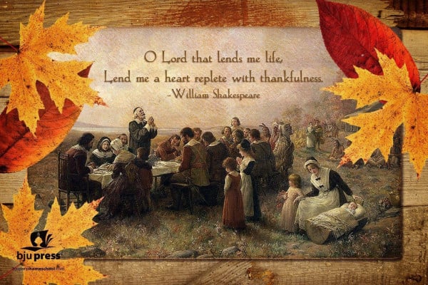 Pilgrim Thanksgiving Desktop