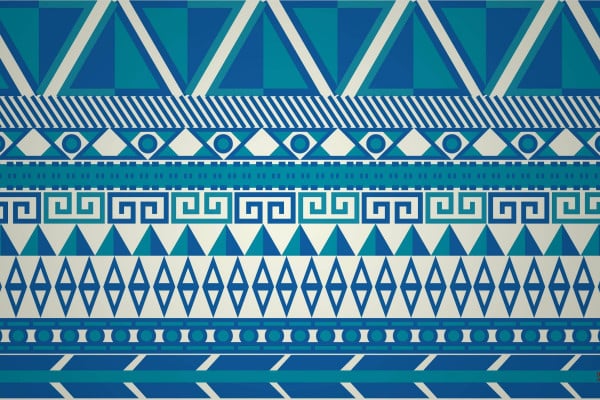 Aztec Design Wallpaper