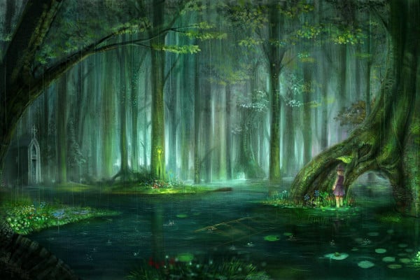 Forest Fairy Wallpaper