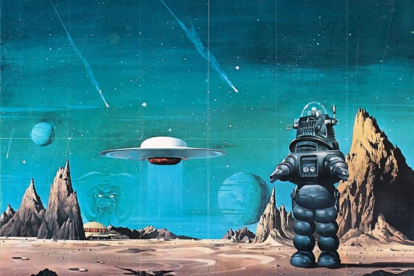 Old Sci-Fi Wallpaper