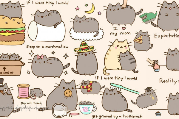 Pusheen Desktop Wallpapers - Top Free Pusheen Desktop Backgrounds ...