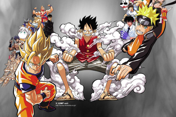 10000ダウンロード済み√ One Piece Dragon Ball Z Naruto Bleach Crossover 126497