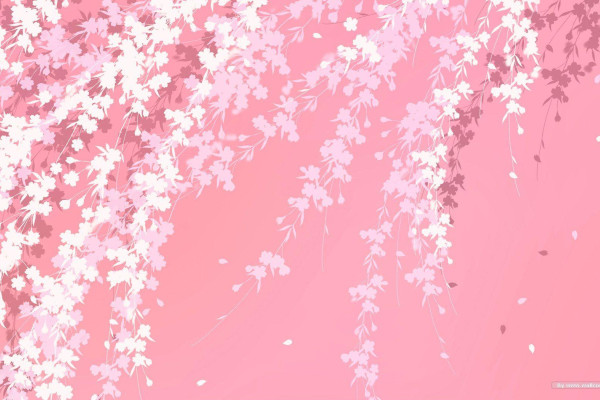 Japanese Pink Wallpaper