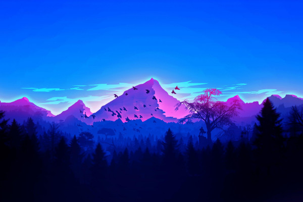 Abstract Mountain Wallpapers - Top Free Abstract Mountain Backgrounds