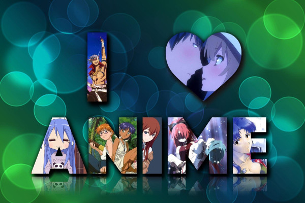 I Love Anime Wallpaper