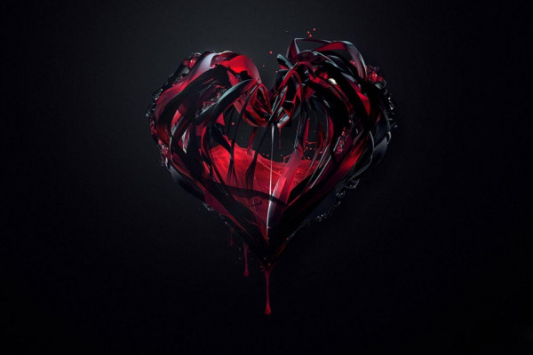 Black Heart Wallpaper 4k – Paulbabbitt.com
