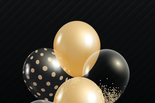 Gold Balloons Wallpapers - Top Free Gold Balloons Backgrounds