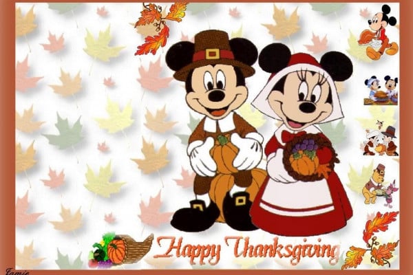 Disney Thanksgiving Desktop