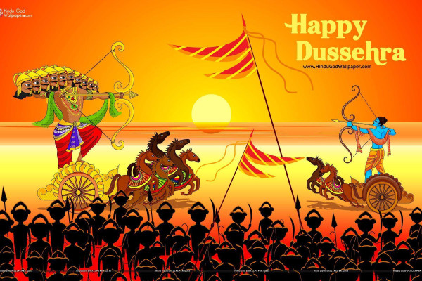 Happy Dussehra Wallpaper