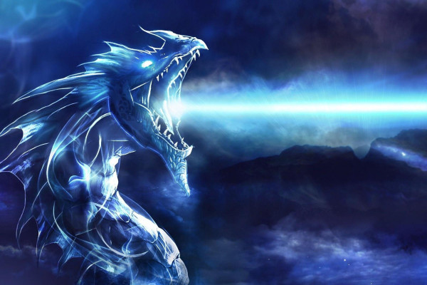 Blue Fire Dragon Wallpapers - Top Free Blue Fire Dragon Backgrounds