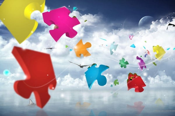 Autism Awareness Day World Autism Day April 2 Frame with Puzzle Pieces  Banner Wallpaper Background for Flyer Stock Photo  Image of symbol  background 260683252