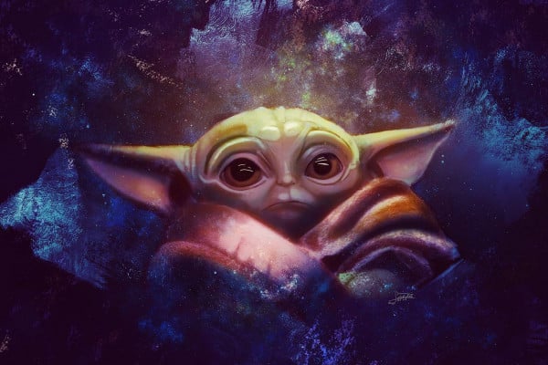 Baby Yoda Cartoon Wallpapers Top Free Baby Yoda Cartoon Backgrounds Wallpaperaccess