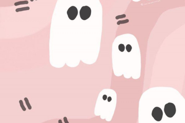 Cute Ghost Wallpapers - Top Free Cute Ghost Backgrounds - WallpaperAccess