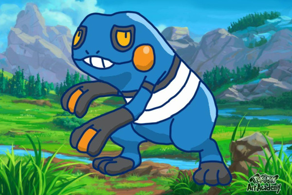 Croagunk Wallpaper