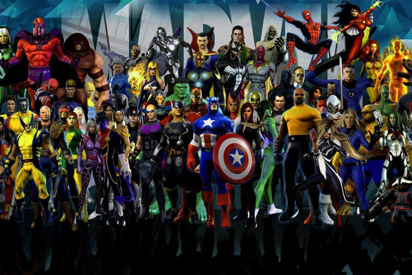 marvel heroes wallpaper 3d