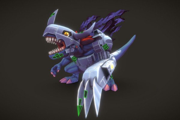 Metalgreymon Wallpaper