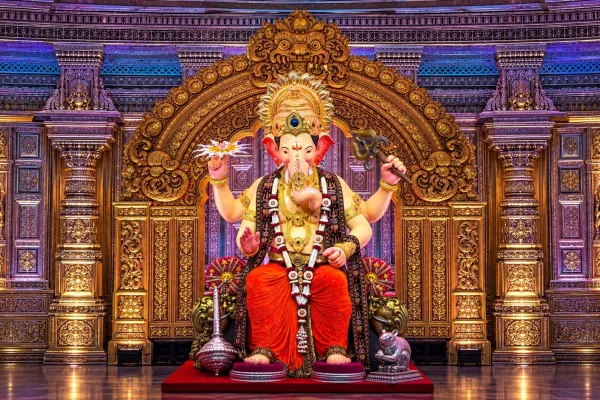 Lalbaugcha Raja 2026 Wallpaper