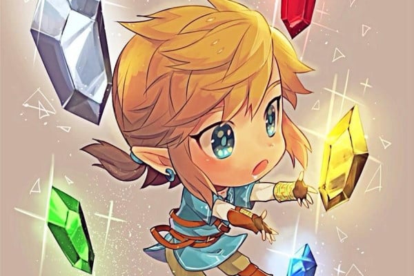 Chibi Link Wallpaper