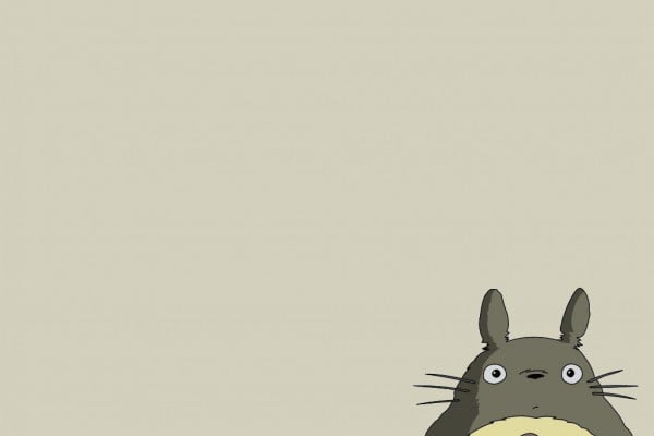 Minimalist Totoro Wallpapers - Top Free Minimalist Totoro Backgrounds ...