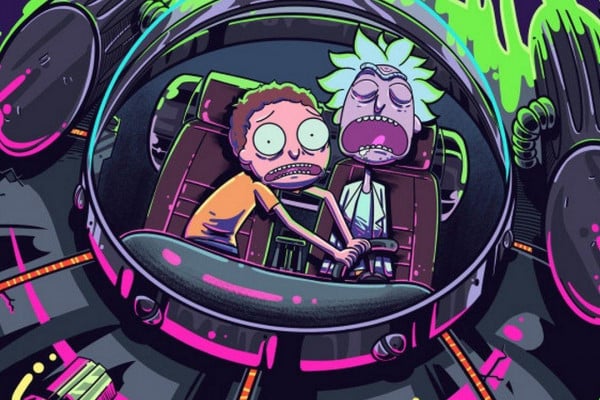 Trippy Rick and morty wallpaper by Hyasat99 - Download on ZEDGE
