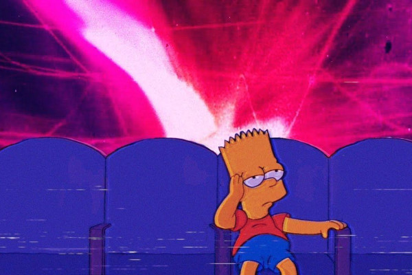 Bart simpson trippy sad Wallpapers Download