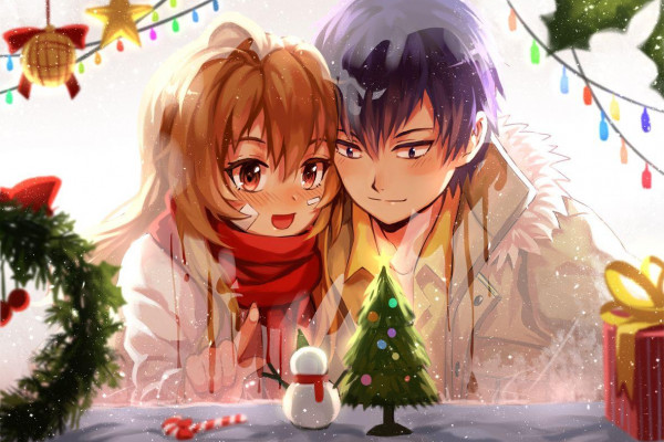 anime christmas tree