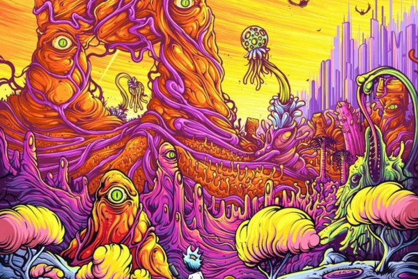 Rick and Morty Trippy Computer Wallpapers - Top Free Rick and Morty ...