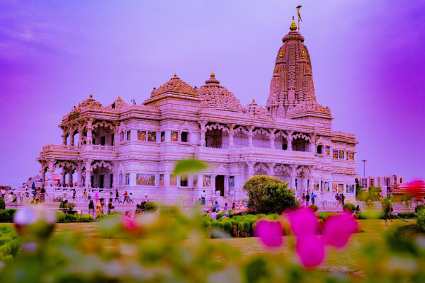 Prem Mandir Vrindavan Wallpaper
